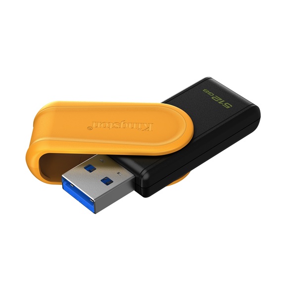 KINGSTON 512GB DT Exodia S USB 3.2 Gen 1 Pendrive Fekete-sárga KINGSTON 512GB DT Exodia S USB 3.2 Gen 1 Pendrive Fekete-sárga