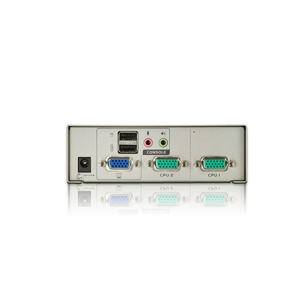 ATEN KVM Switch 2PC USB + kábel (CS72U) ATEN KVM Switch 2PC USB + kábel (CS72U)
