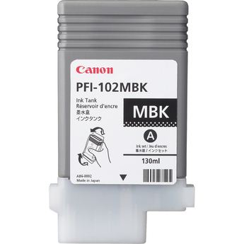 Canon PFI-102MBK matt fekete tintapatron (0894B001) Canon PFI-102MBK matt fekete tintapatron (0894B001)