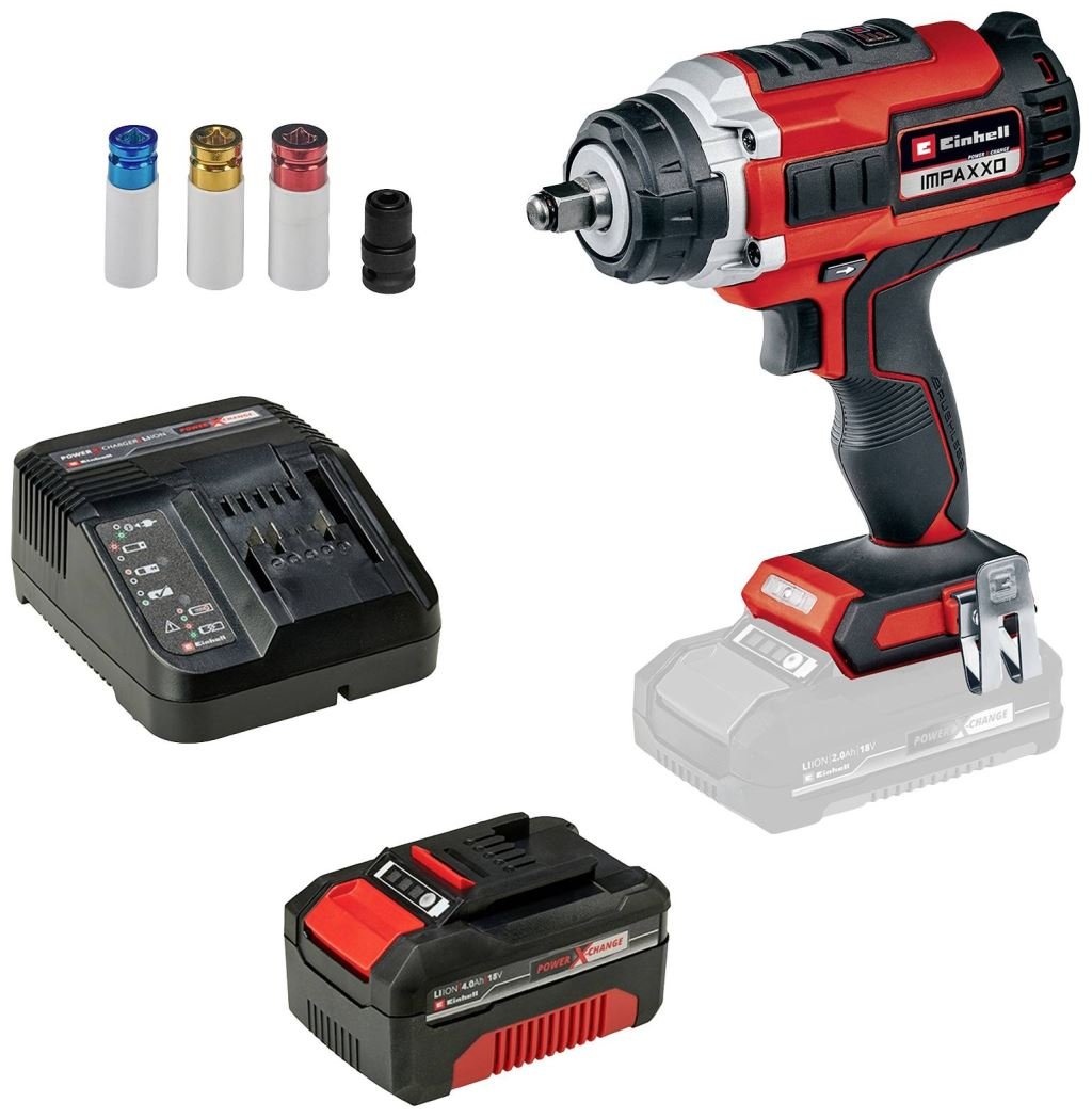 Einhell Power X-Change IMPAXXO 18/400 akkumulátoros ütvecsavarozó (4326441) Einhell Power X-Change IMPAXXO 18/400 akkumulátoros ütvecsavarozó (4326441)