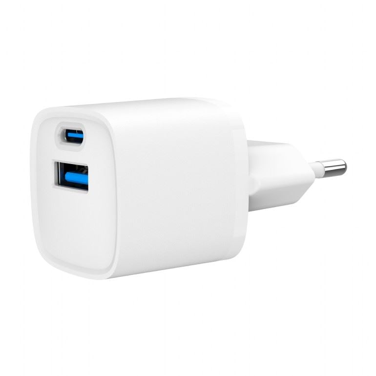 Gembird 2-Port 20W USB Fast Charger Fehér