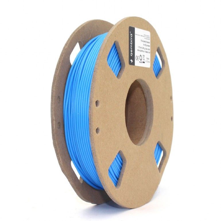 Gembird 3DP-PLA1.75GE-01-B  Filament PLA  1,75mm 200g GEMMA printer spool Kék
