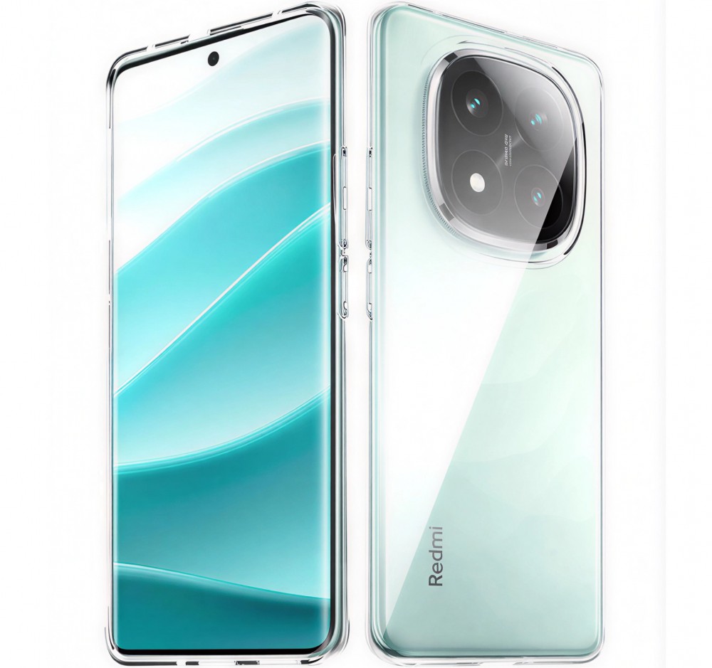 Cellect Xiaomi Redmi Note 15 4G vékony szilikon hátlap Átlátszó