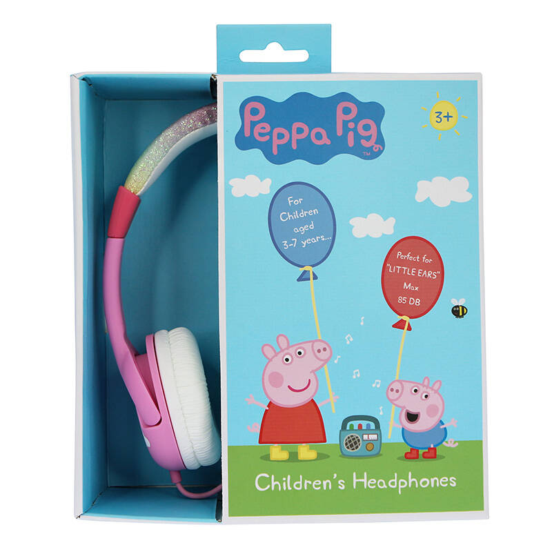  OTL PP0776 Peppa Pig Glitter Fejhallgató Pink 