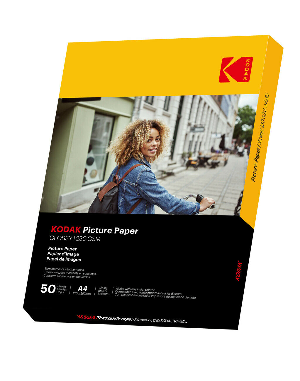 KODAK    High Gloss 230g  A4  21x29,7cm  50db Picture fotópapír