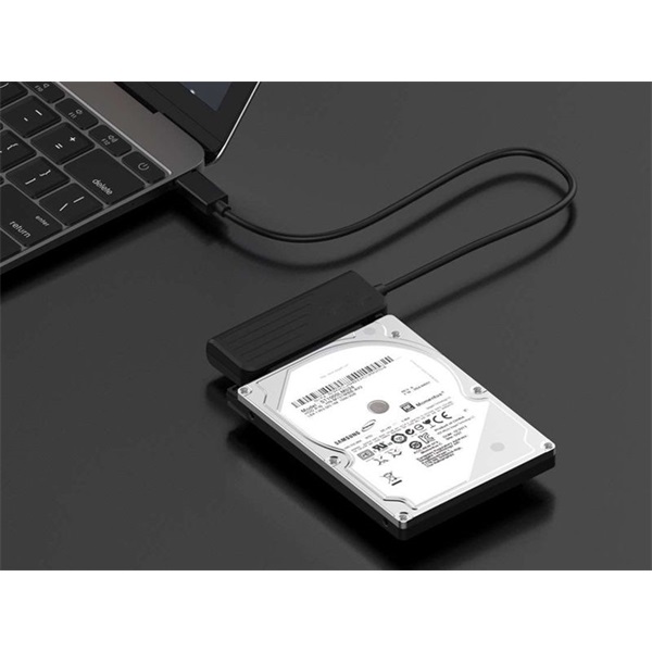 Conceptronic ABBY01B  USB-A 3.0 to SATA Kompatibilis: 2,5" SATA HDD/SSD átalakító 