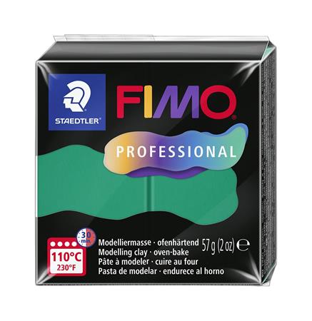 FIMO Professional 57 g  égethető gyurma Zöld
