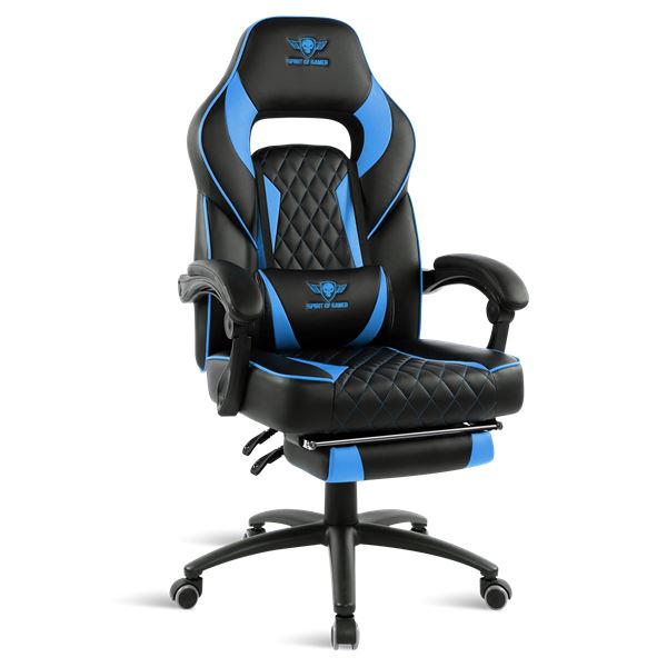 Spirit of Gamer Mustang gaming szék fekete-kék (SOG-GCMBL) Spirit of Gamer Mustang gaming szék fekete-kék (SOG-GCMBL)