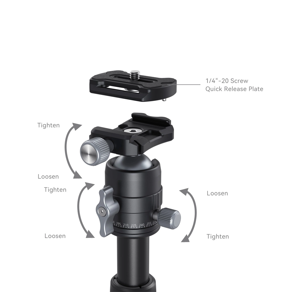 SmallRig VT-20  Aluminum Mini Tripod 