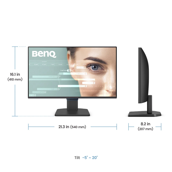 BENQ 24" GW2490C Monitor - 1920x1080, IPS, FHD, 144Hz, 5ms, Hangszóró, Fekete