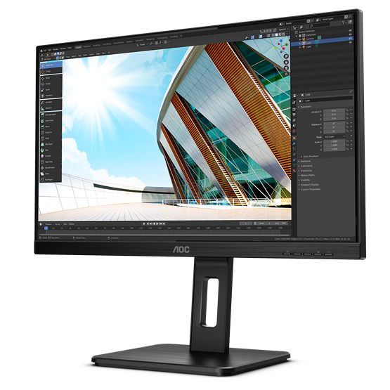  AOC 27" U27P2 IPS LED   UHD  PIVOT Monitor
