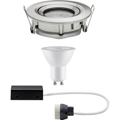 Fürdőszobai beépíthető lámpa LED GU10 7 W IP65 Paulmann Nova Vas (matt) Fürdőszobai beépíthető lámpa LED GU10 7 W IP65 Paulmann Nova Vas (matt)