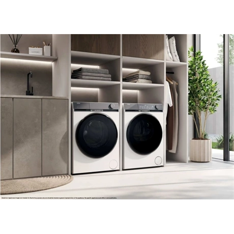 Haier HD80-CQ387U1-S Hőszivattyús szárítógép Fehér/Fekete - 8 kg, C energiaosztály