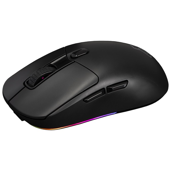The G-Lab  KULT-TITAN-B  Bluetooth  RGB LED Vezeték nélküli Gamer Egér fekete 