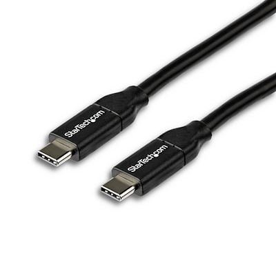 Startech.com USB Type-C - USB Type-C adat- és töltőkábel 2m fekete (USB2C5C2M) Startech.com USB Type-C - USB Type-C adat- és töltőkábel 2m fekete (USB2C5C2M)
