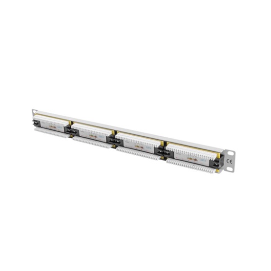 Lanberg 24-port Patch Panel 1U Grey