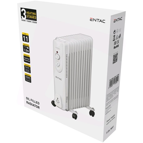 Entac EOH-11FIN   11taggal 2500W Olajradiátor