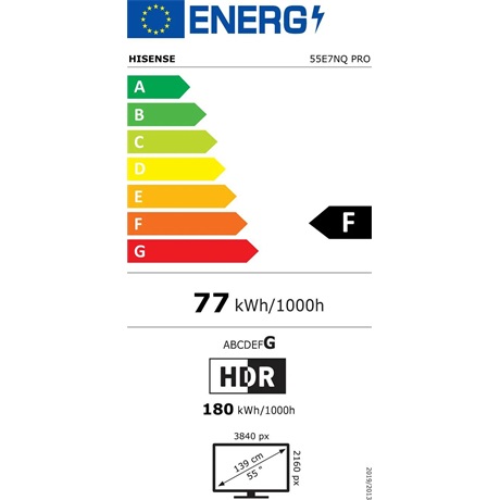 Hisense 55E7NQPRO UHD QLED SMART TV
