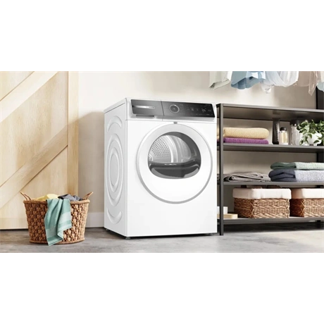Bosch WRB247CEBY fehér, 9kg, hőszivattyús kondenzációs szárítógép