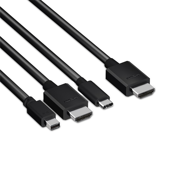 Club 3D CAC-1630 USB-C + HDMI + MiniDisplayport to HDMI 4K60Hz  M/M  32AVG Átalakító