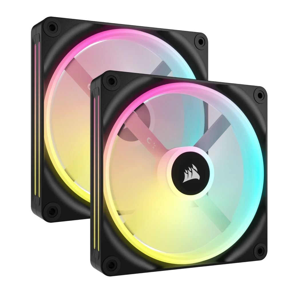 Corsair iCUE LINK QX140 RGB 140mm hűtő ventilátor induló készlet iCUE LINK System Hubbal  CO-9051004-WW