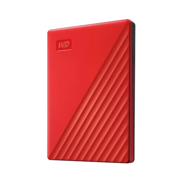 4TB WD 2.5" My Passport külső winchester piros (WDBPKJ0040BRD)