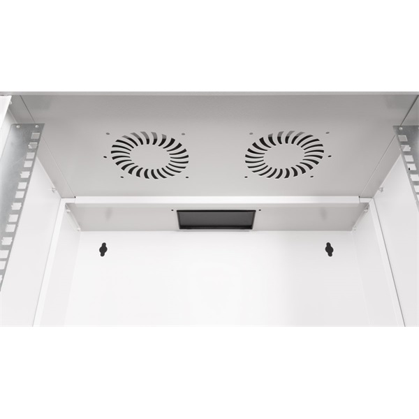 Equip Fali Rackszekrény  EWM-07-5440-G 19" U, 540x400mm  lapra szerelt Szürke 