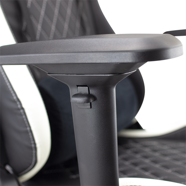 WHITE SHARK NITRO-GT Gamer szék Fekete-fehér