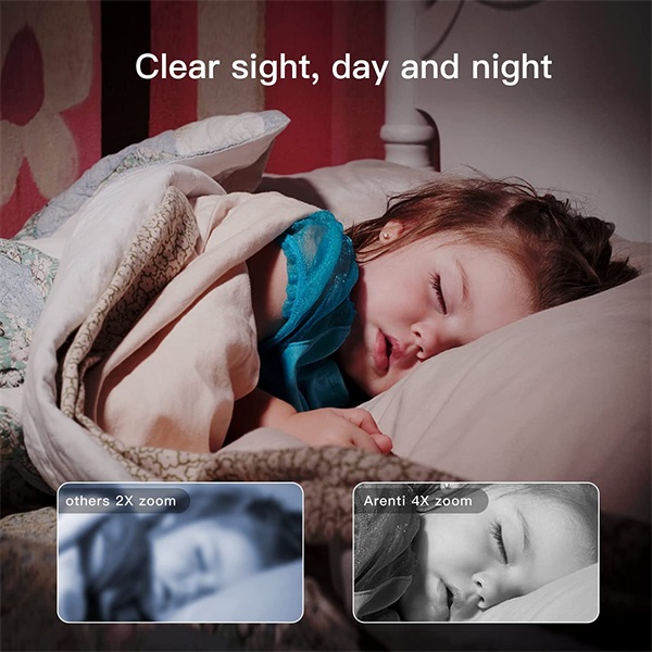 Arenti bébiőr AINANNY-CAM  3MP Wifi  sírás- hőmérséklet- páratartalom figyelés microSD  mikrofon  hangszóró Arenti bébiőr AINANNY-CAM  3MP Wifi  sírás- hőmérséklet- páratartalom figyelés microSD  mikrofon  hangszóró