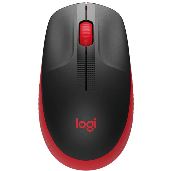 Logitech M190 teljes méretű vezeték nélküli optikai egér piros-fekete (910-005908) Logitech M190 teljes méretű vezeték nélküli optikai egér piros-fekete (910-005908)