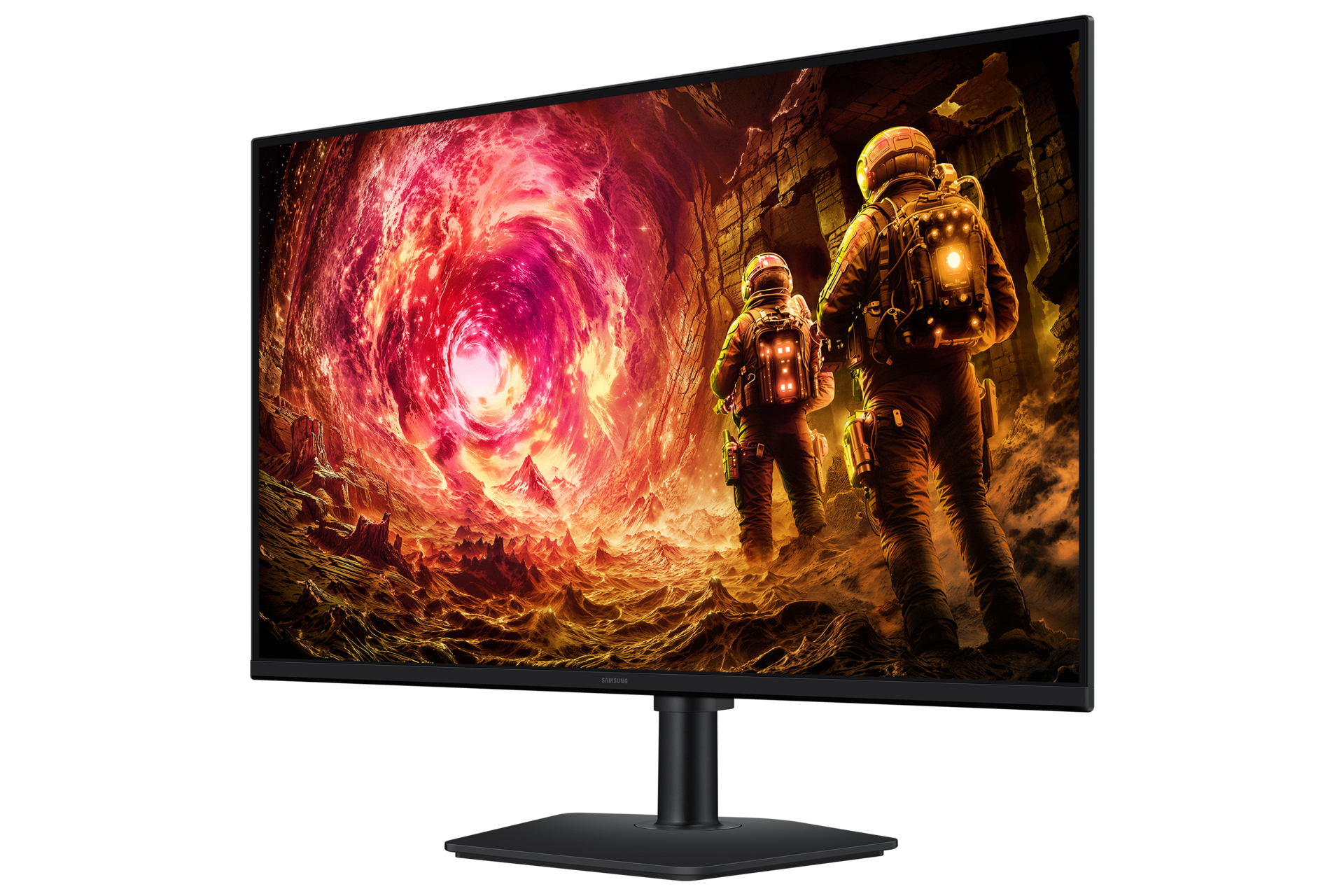 Samsung 32" Odyssey G5 LS32FG502EUXEN Monitor - 2560x1440, QHD, LED, IPS, 180Hz, 1ms, FreeSync, Pivot, Gamer, Fekete