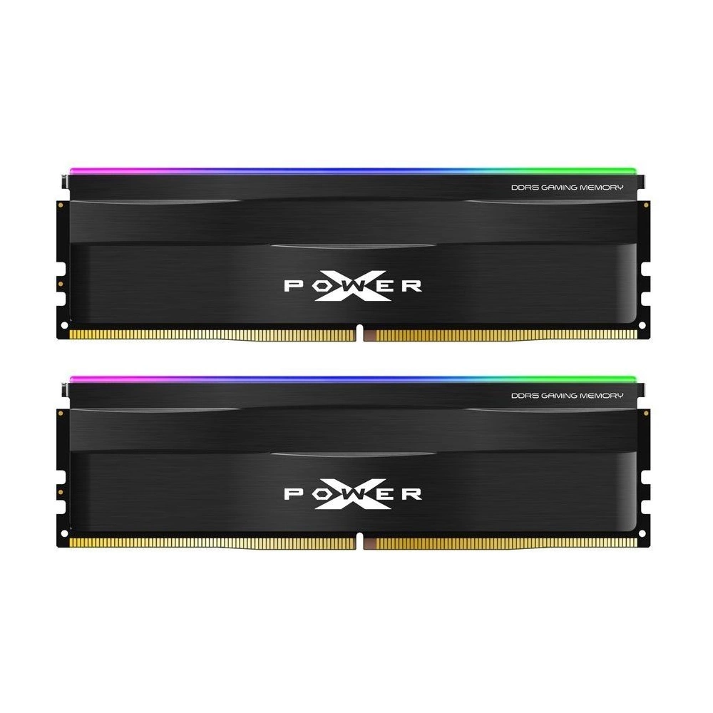 Silicon Power XPOWER Zenith Gaming RGB DDR5-6000 C30 RGB-UDIMM 32GBx2 Memória Fekete