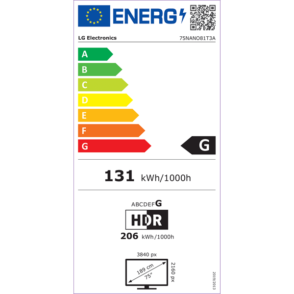 LG 75" 75NANO81T3A 4K UHD HDR NanoCell Smart TV LG 75" 75NANO81T3A 4K UHD HDR NanoCell Smart TV