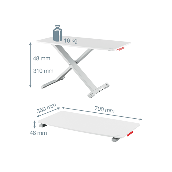 LEITZ 65330085 Ergo Cosy  Ülő/álló munkaállomás