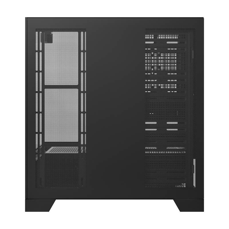 Darkflash DY450 számítógépház ventilátorok nélkül Fekete 