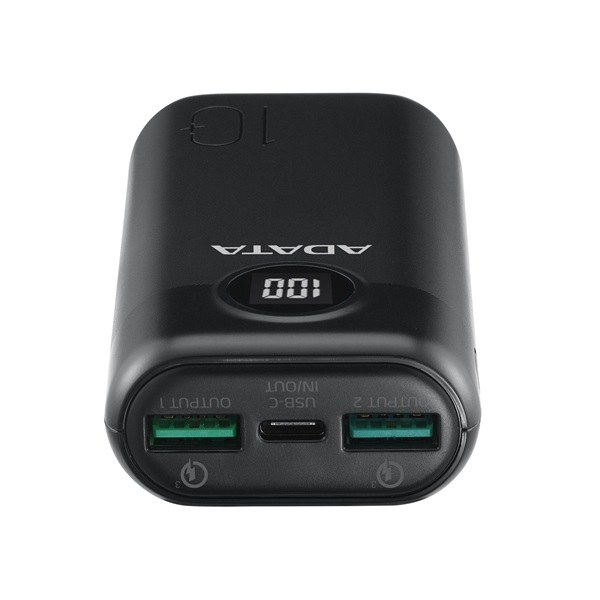 ADATA P20000QCD Power Bank 20000mAh fekete (AP20000QCD-DGT-CBK) ADATA P20000QCD Power Bank 20000mAh fekete (AP20000QCD-DGT-CBK)
