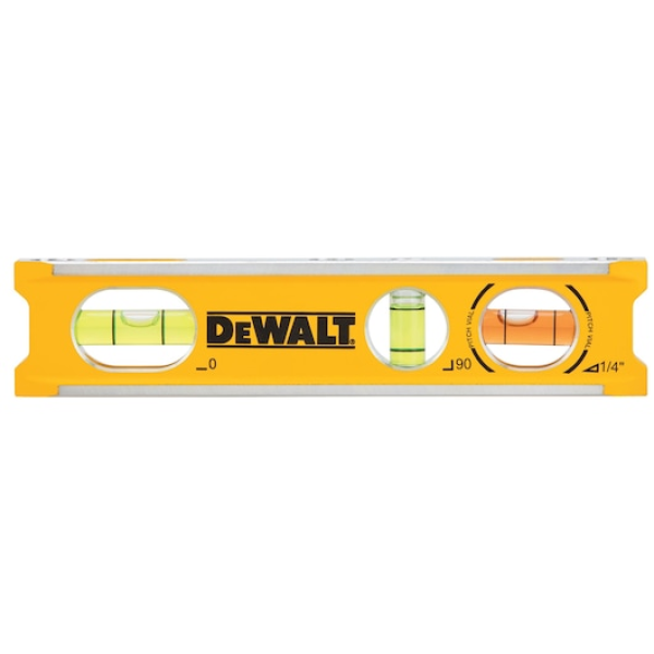 DEWALT Vízmérték 165mm/6,5, billet