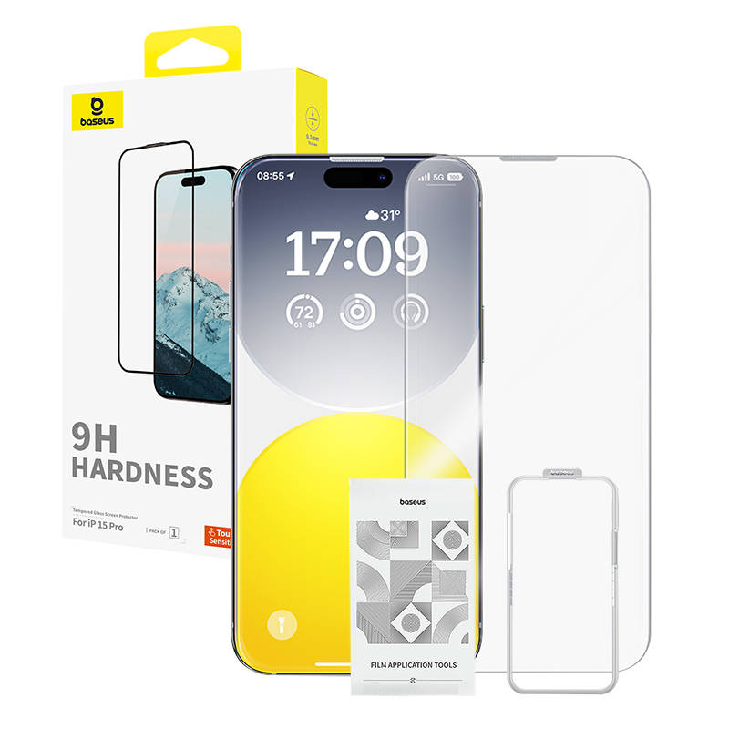 Diamond Tempered Glass Baseus 0.3mm for iPhone 15Pro