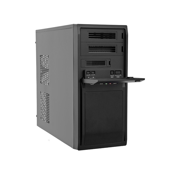 CHIEFTEC Elox LG-01B-OP ATX Tápegység nélkül  Ház Fekete