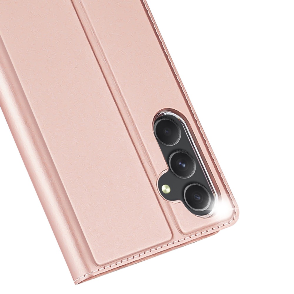 Samsung Galaxy A36 5G oldalra nyíló tok,Rosegold