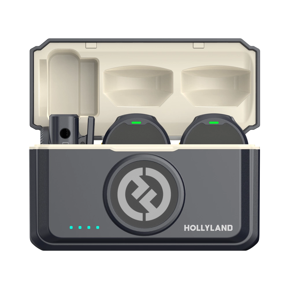 HOLLYLAND Lark M2 Combo (Shine Charcoal) HOLLYLAND Lark M2 Combo (Shine Charcoal)