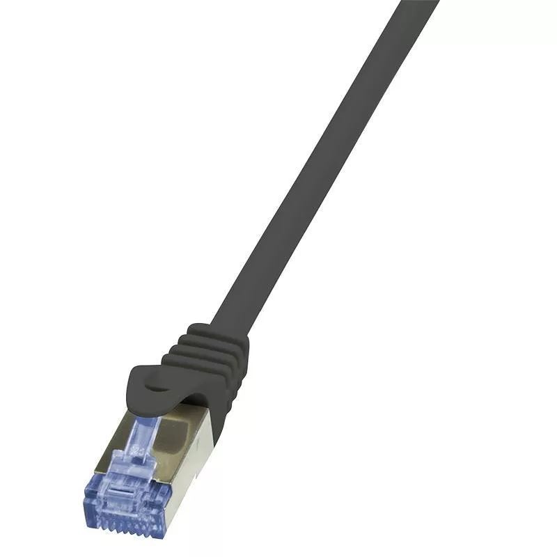 LogiLink 10G S/FTP PIMF PrimeLine patch kábel CAT6A 2m fekete (CQ3053S) LogiLink 10G S/FTP PIMF PrimeLine patch kábel CAT6A 2m fekete (CQ3053S)