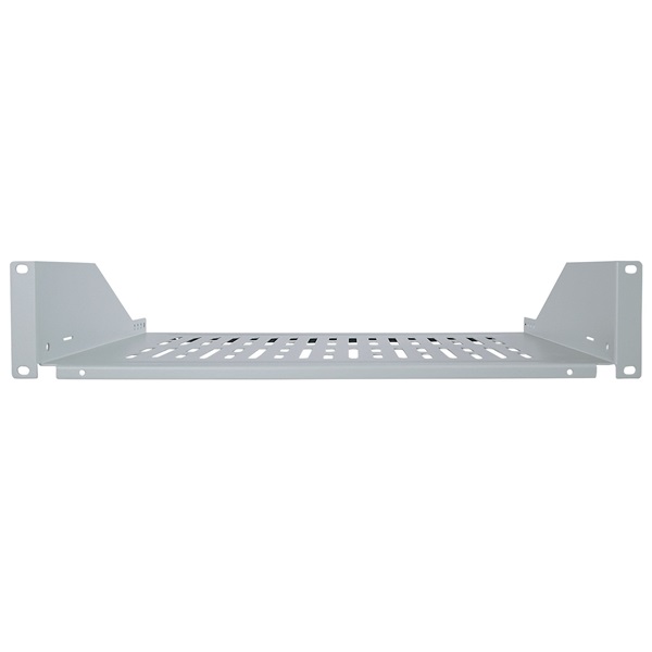 Manhattan Rackszekrény polc 710947 19" 2U konzolos fix 350 mm mély Szürke Manhattan Rackszekrény polc 710947 19" 2U konzolos fix 350 mm mély Szürke