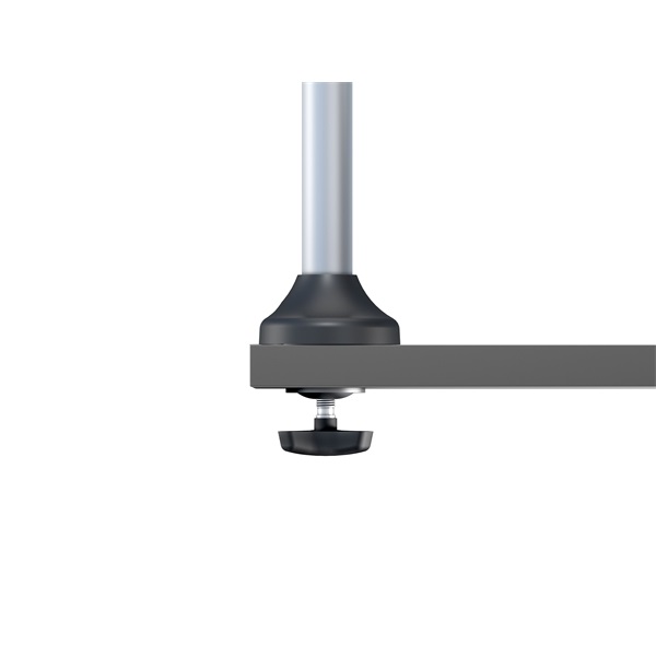 MULTIBRACKETS  Lift Dual dönthető forgatható 15-32" asztali rögzítő Gas Ezüst