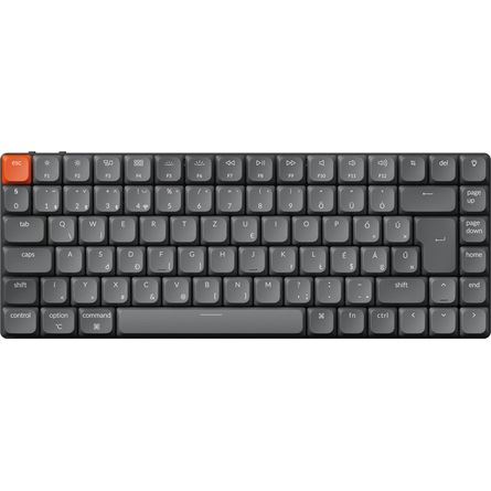 Keychron K3 Max Bluetooth / vezeték nélküli / USB low profile Gateron mechanical 2.0 red mechanikus billentyűzet (K3M-H1-HG)
