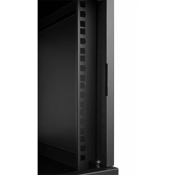 Stalflex 6U fali rack szekrény 19" 450mm fekete (RC19-6U-450GB)