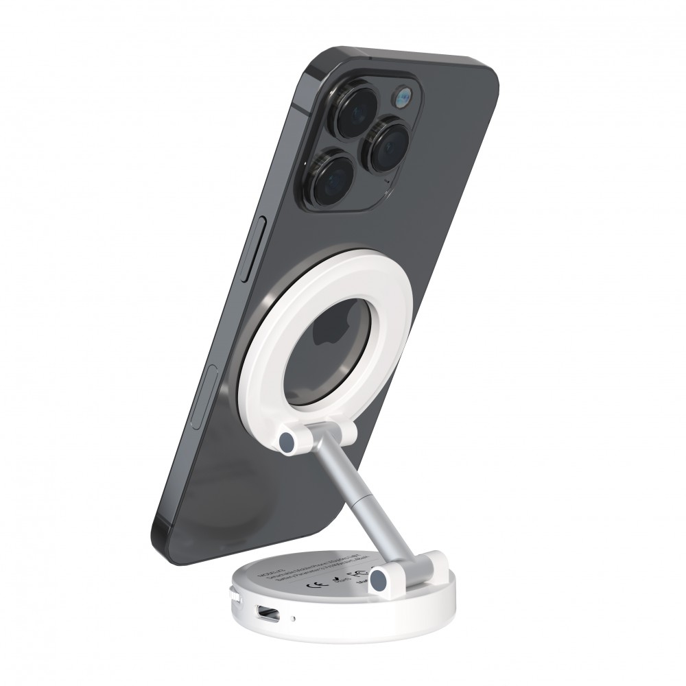 Összecsukható mágneses LED lámpa mobiltelefonhoz Fehér