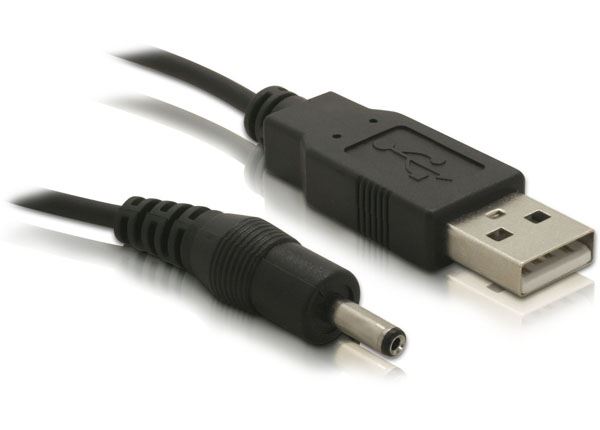 Delock USB hálózati cinch kábel 1,5m fekete (82377) Delock USB hálózati cinch kábel 1,5m fekete (82377)