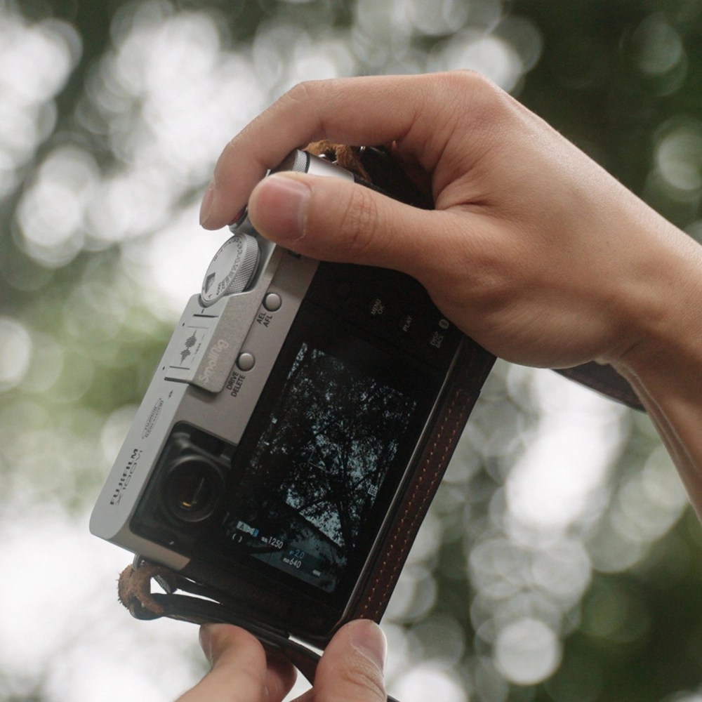 SmallRig Thumb Grip For FUJIFILM X100VI / X100V Ezüst