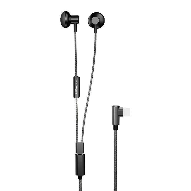 HiFuture Mi5 Wired Earphones Fekete